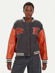 Karl Kani Kurtka bomber 61750001 Szary Loose Fit. Szare kurtki Karl Kani, m, bez wzorów, z syntetyku, bez kaptura. Za 369.99 zł.