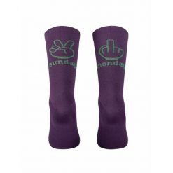 Skarpety rowerowe NORTHWAVE Sunday Monday Sock. Fioletowe skarpetki Northwave, bez wzorów. Za 49.99 zł.