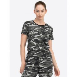 Koszulka damska Lonsdale Margill. Brązowe t-shirty sportowe Lonsdale, bez wzorów, bez ramiączek. Za 168.50 zł.