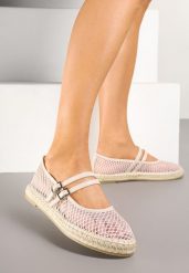 Beżowe Espadryle z Siateczkową Cholewką Plecionką i Paskami Dorlexia. Brązowe espadryle Born2be, bez wzorów, eleganckie, bez obcasa, na płaskiej podeszwie. W wyprzedaży za 72.24 zł.
