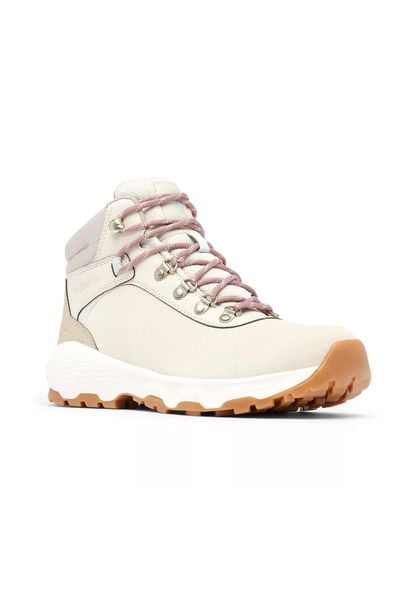 Buty turystyczne Columbia Newton Wander Szare. Szare buty trekkingowe Columbia, bez wzorów, z materiału, bez zapięcia, trekkingowe. Za 449.99 zł.