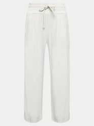 Deha Spodnie materiałowe D02726 Écru Comfort Fit. Spodnie materiałowe Deha, bez wzorów, z materiału. Za 299.99 zł.