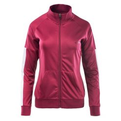 Bluza damska Hi-Tec Lady Delian - czerwona, Rozmiar S. Czerwone bluzy Hi-tec, s, bez wzorów, bez kaptura. W wyprzedaży za 124.99 zł.