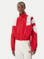 Adidas Bluza Blocked Washed KD8788 Czerwony Oversize. Czerwone bluzy adidas, s, bez wzorów, z syntetyku, bez ramiączek, bez kaptura. Za 398.99 zł.