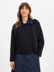 Liu Jo Collection Damowa kurtka wełniana Kobiety Wełna niebieski, 36. Niebieskie kurtki Liu Jo Collection, bez wzorów, z wełny, bez kaptura. Za 1,379.95 zł.