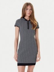 MICHAEL Michael Kors Sukienka dzianinowa MT5834LHQG Szary Regular Fit. Szare sukienki MICHAEL Michael Kors, l, bez wzorów, z dzianiny, bez kołnierzyka, bez ramiączek. Za 899.99 zł.