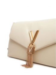 Valentino Torebka Stella VBS9AK11 Écru. Listonoszki Valentino, bez wzorów, ze skóry, bez dodatków. Za 359.99 zł.