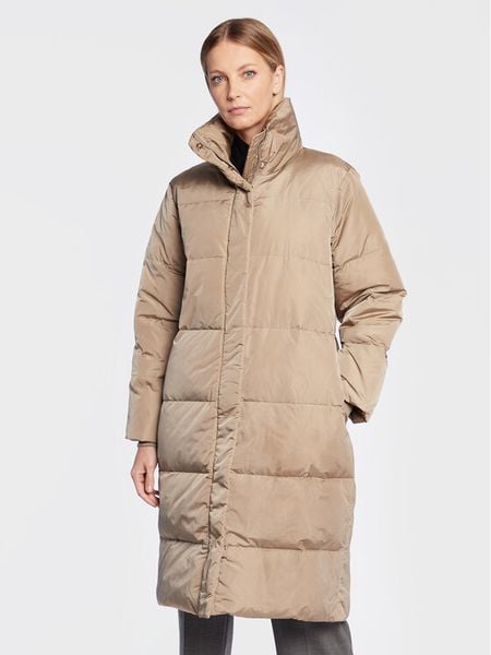 Bruuns Bazaar Kurtka puchowa Lucky BBW2528 Beżowy Regular Fit. Brązowe kurtki Bruuns Bazaar, bez wzorów, z puchu, bez kaptura. Za 1,119.00 zł.