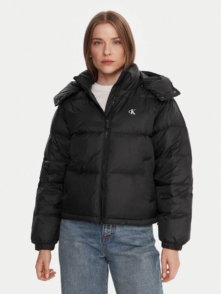 Calvin Klein Jeans Kurtka puchowa Essential LV047D501G Czarny Relaxed Fit. Czarne kurtki Calvin Klein Jeans, xl, bez wzorów, z jeansu, bez kaptura. Za 689.99 zł.