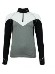 Peak Mountain Koszulka funkcyjna "Antor" w kolorze szarym rozmiar: M. Szare t-shirty sportowe Peak Mountain, m, bez wzorów, z materiału, bez ramiączek, outdoorowe. Za 121.45 zł.