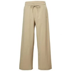 Spodnie damskie Helly Hansen Thalia Wide. Brązowe spodnie dresowe Helly Hansen, bez wzorów, długie. Za 357.50 zł.