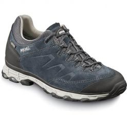 Buty trekkingowe damskie Meindl Asti Gtx. Niebieskie buty trekkingowe MEINDL, bez wzorów, z materiału, bez zapięcia, trekkingowe. Za 1,257.00 zł.