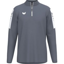 Erima Intro Bluza Treningowa Slate Grey Junior. Szare bluzy 55PROTEC, s, bez wzorów, z materiału, bez kaptura, do piłki nożnej. Za 234.99 zł.