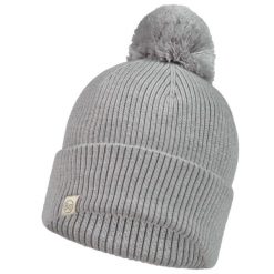 Czapka dla dorosłych Buff Tim Merino Hat Beanie. Szare czapki zimowe Buff, bez wzorów, z wełny, sportowe. W wyprzedaży za 137.94 zł.