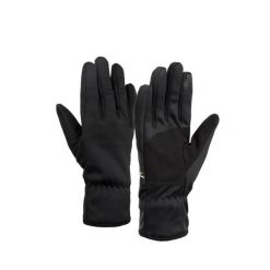 Rękawice trekkingowe Ws Finger. Czarne rękawiczki Salewa, bez wzorów, z gore-texu, sportowe. Za 157.49 zł.