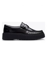 Clarks Skórzane mokasyny "Torhill Mocc" w kolorze czarnym rozmiar: 37. Czarne mokasyny Clarks, bez wzorów. Za 240.43 zł.