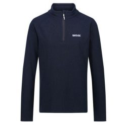 Bluza polarowa dla kobiet Regatta KENGER. Niebieskie bluzy bez kaptura Regatta, bez wzorów, z polaru, trekkingowe. Za 69.99 zł.