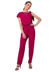 Stylove Kombinezon w kolorze różowym rozmiar: M. Różowe kombinezony Stylove, m, bez wzorów, bez kołnierzyka, bez ramiączek. Za 220.63 zł.