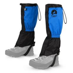 Stuptuty trekkingowe na buty MOUNTAIN GOAT wodoodporne. Czarne buty trekkingowe MOUNTAIN GOAT, bez wzorów, z materiału, bez zapięcia, trekkingowe. Za 49.99 zł.