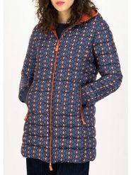 Blutsgeschwister Parka w kolorze granatowym rozmiar: XS. Niebieskie płaszcze Blutsgeschwister, xs, bez wzorów, bez kaptura. Za 299.37 zł.