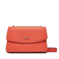 Torebka Guess. Brązowe kopertówki Guess, z aplikacjami, wizytowe, bez dodatków. Za 589.99 zł.