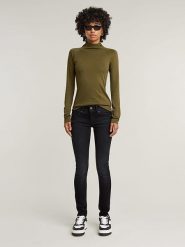 G-Star Dżinsy " Midge Cody" - Skinny fit - w kolorze antracytowym rozmiar: W24/L30. Czarne jeansy G-Star, l, z aplikacjami, z bawełny, klasyczne. Za 208.99 zł.