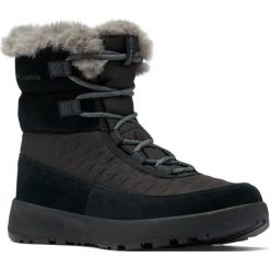 Buty Śniegowce Damskie Columbia Slopeside Peak Luxe Waterproof. Czarne buty trekkingowe Columbia, na zimę, bez zapięcia. Za 349.99 zł.