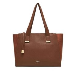 Torebka MEXX. Brązowe shopper bag Mexx, bez wzorów, bez dodatków. Za 249.99 zł.