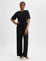 Nümph Kombinezon - Nucassy Kobiety czarny, XXL. Czarne kombinezony Nümph, xxl, bez wzorów, eleganckie, bez kołnierzyka, bez ramiączek. Za 229.95 zł.
