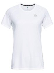 Odlo Koszulka sportowa "Essential Chill-Tec" w kolorze białym rozmiar: S. Białe t-shirty sportowe ODLO, s, bez wzorów, z materiału, bez ramiączek, outdoorowe. Za 120.95 zł.