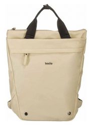 Boscha Plecak w kolorze beżowym - 30 x 13 x 40 cm rozmiar: onesize. Brązowe plecaki Boscha, bez wzorów, z materiału, na ramię, bez dodatków. Za 173.99 zł.