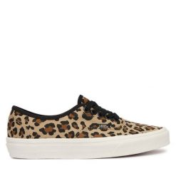 Tenisówki Vans. Brązowe trampki Vans, bez wzorów, bez zapięcia, vans authentic. Za 339.99 zł.