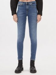 Calvin Klein Jeans Jeansy J20J221581 Niebieski Skinny Fit. Niebieskie jeansy Calvin Klein Jeans, bez wzorów, z bawełny. Za 239.99 zł.