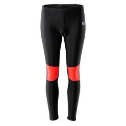 Damskie Legginsy Ramina. Czarne legginsy IQ, bez wzorów, z elastanu, długie. Za 109.29 zł.