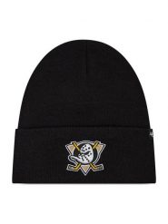 47 Brand Czapka Nhl Anahein Ducks Haymaker '47 Cuff Knit H-HYMKR25ACE-BKC Czarny. Czarne czapki zimowe 47 Brand, bez wzorów, z materiału. Za 89.99 zł.