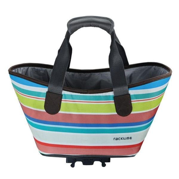 Systemowa torba na zakupy AGNETHA. Czerwone shopper bag RACKTIME, bez wzorów, sportowe, bez dodatków. Za 339.90 zł.
