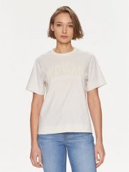 Boss T-Shirt Elpha 50514737 Écru Relaxed Fit. T-shirty Boss, l, bez wzorów, z bawełny, bez kołnierzyka, bez ramiączek. Za 199.99 zł.