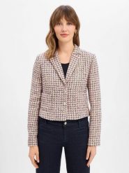 More & More Krótka marynarka damska Kobiety Sztuczne włókno różowy|zielony|niebieski w kratkę, 36. Czerwone marynarki i żakiety More & More, uniwersalny, bez wzorów, z tkaniny, bez ramiączek. Za 679.95 zł.