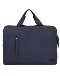 Torba na laptopa WINGS SOLENNE 15,6 cala NAVY BLUE. Niebieskie torby na laptopa Wings, bez wzorów, z materiału. Za 79.90 zł.
