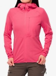 Bluza z kapturem damska CMP Skylea Jacket. Czerwone bluzy CMP, m, bez wzorów, z materiału, bez ramiączek, z kapturem. Za 313.49 zł.