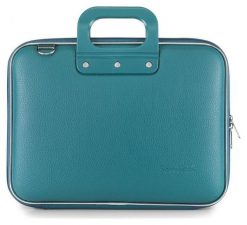 Torba Bombata Classic 13''-14'' teal blue. Niebieskie torby na laptopa Bombata, bez wzorów, na ramię. Za 229.00 zł.