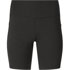 Szorty damskie Athlecia Elli V2. Czarne szorty sportowe Athlecia, bez wzorów, z materiału, do biegania. Za 233.50 zł.
