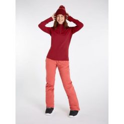 Bluza damska Protest FABRIZ 1/4 zip top. Czerwone bluzy z polaru Protest, na zimę, bez wzorów, z polaru, narciarskie. Za 224.00 zł.