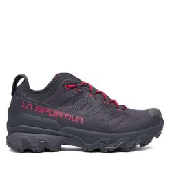Buty do biegania La Sportiva. Szare buty do biegania La Sportiva, bez wzorów, bez zapięcia, do biegania. Za 919.99 zł.