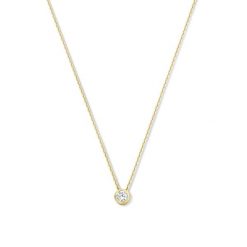 Beloro Naszyjnik Beloro Jewels Monte Napoleone Lucilla złoty - 9-karatowe złoto Naszyjniki 1 ct Damski. Żółte naszyjniki Beloro, z materiału, z cyrkonią, złote. Za 934.99 zł.