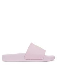 Elisabetta Franchi Klapki F4-A0E-0312 Różowy. Czerwone klapki Elisabetta Franchi, bez wzorów, z tworzywa sztucznego, sportowe, bez obcasa, bez zapięcia. Za 259.99 zł.