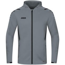 Bluza dresowa z kapturem Jako Challenge. Czarne bluzy JAKO, m, bez wzorów, z dresówki, casualowe, bez ramiączek, z kapturem. Za 268.65 zł.