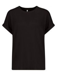 Sublevel Bluzka w kolorze czarnym rozmiar: XS. Czarne bluzki Sublevel, xs, bez wzorów, bez kołnierzyka, bez ramiączek. Za 43.99 zł.