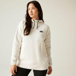Polar damski Snowburst Dare 2b. Białe bluzy z polaru Dare 2b, na zimę, m, bez wzorów, z mikrofibry, narciarskie. W wyprzedaży za 199.99 zł.