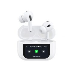 Słuchawki bezprzewodowe douszne u19 tws bluetooth 5.3 z wyświetlaczem led białe. Białe słuchawki do biegania Dudao. Za 89.00 zł.